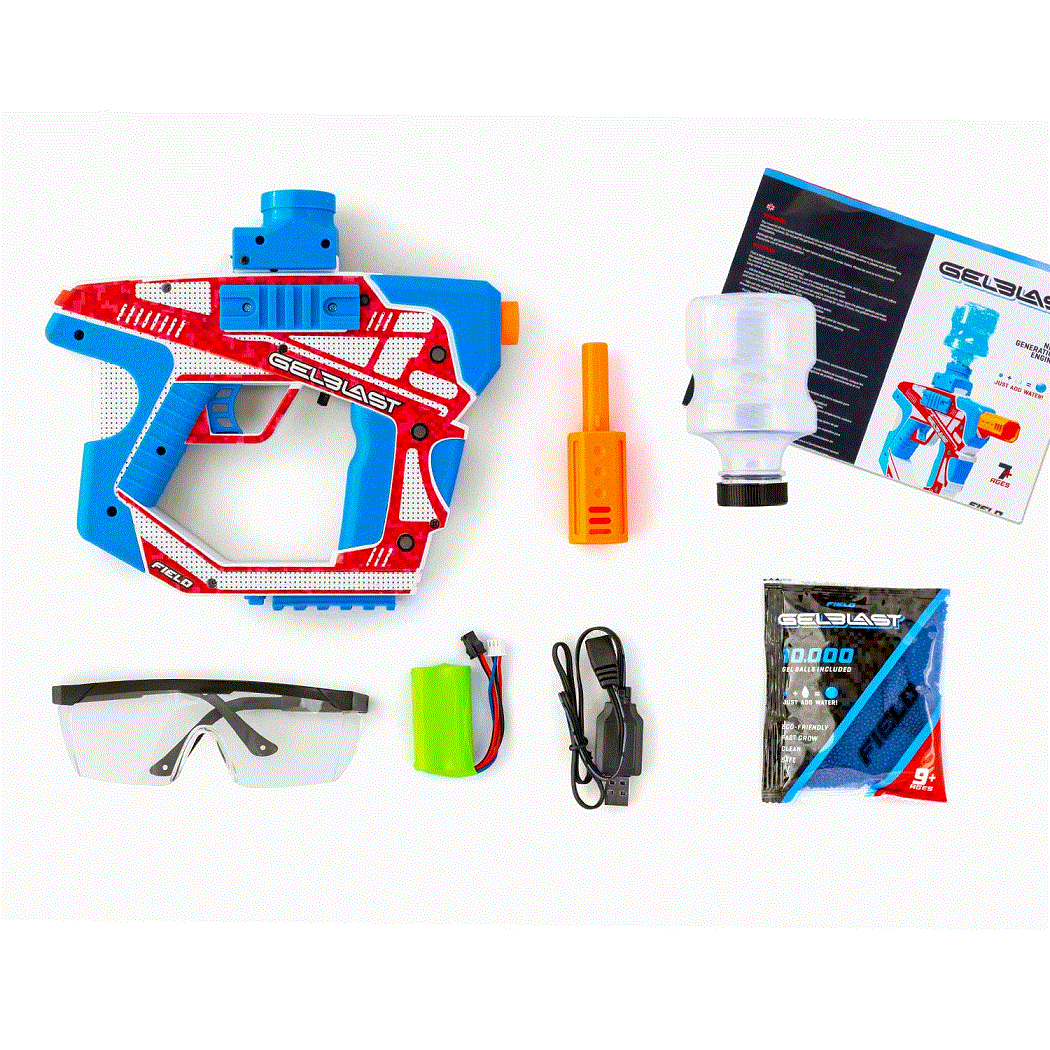 Field GelBlast Action Pack Red/Blue *Envío Gratis 3/4 Dias.